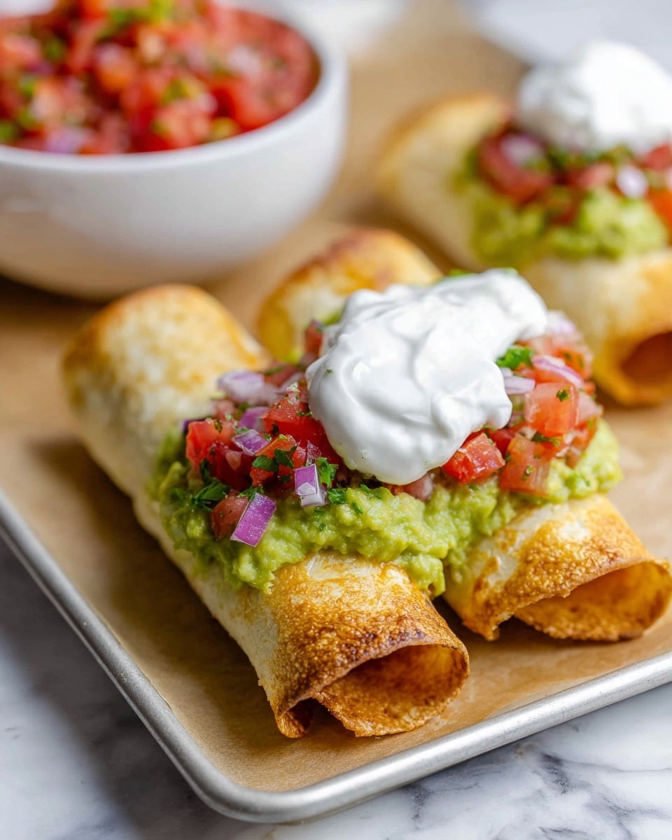 Easy Baked Chicken Chimichangas Recipe - Recipe Image