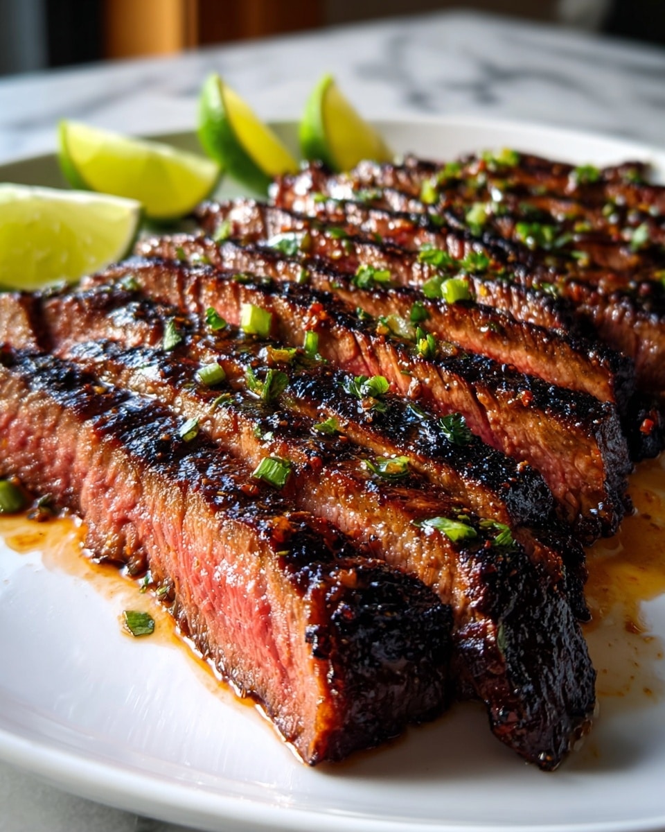 20-Minute Chili Lime Flank Steak That Melts Hearts Recipe - Recipe Image