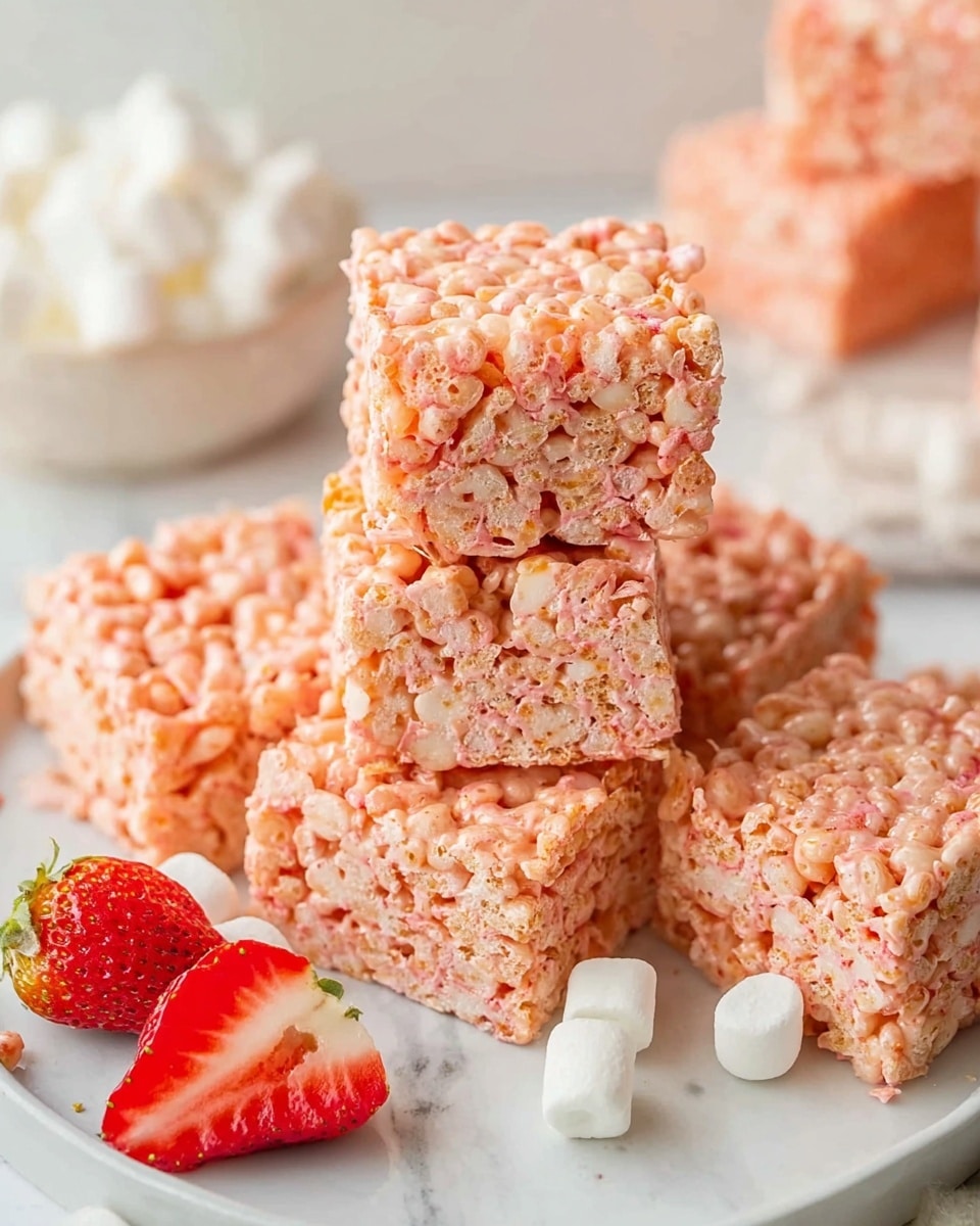 Strawberry Rice Krispie Treats Recipe