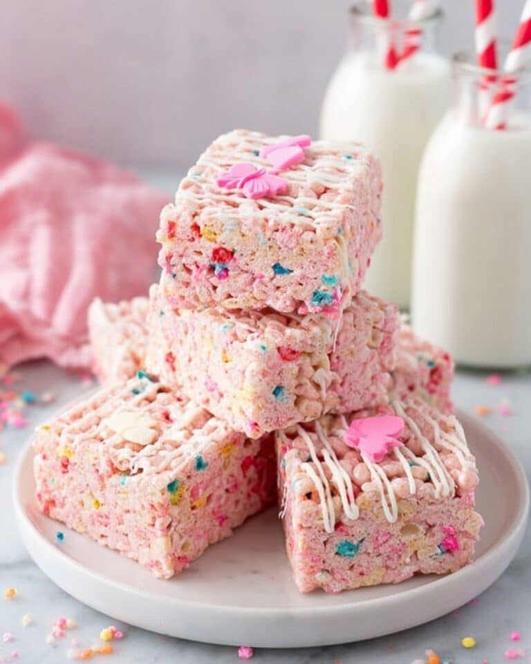 Circus Animal Cookie Rice Krispie Treats Recipe
