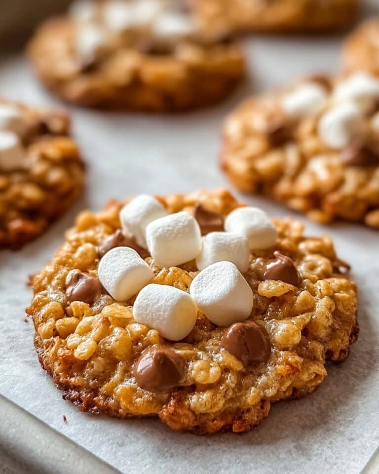 Crunchy Chocolate Chip Rice Krispie Cookies Recipe