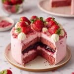 Small-batch Vegan Strawberry Cake Recipe