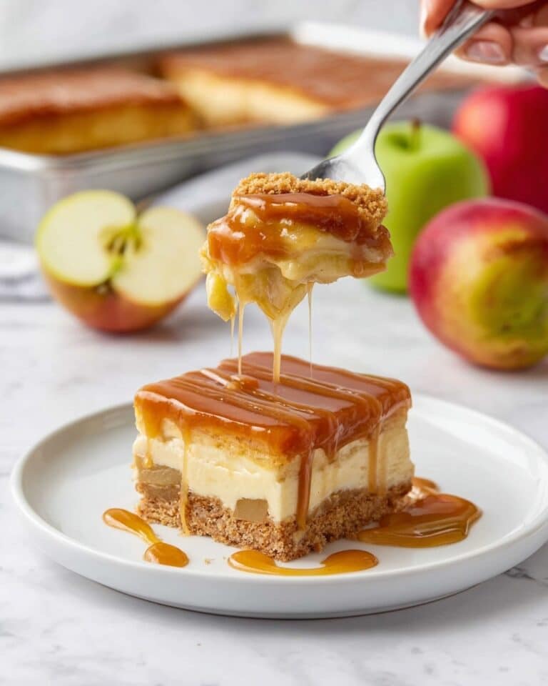Caramel Apple Eclair Cake Recipe