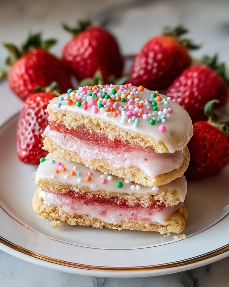 Strawberry Pop Tart Sugar Cookies Recipe