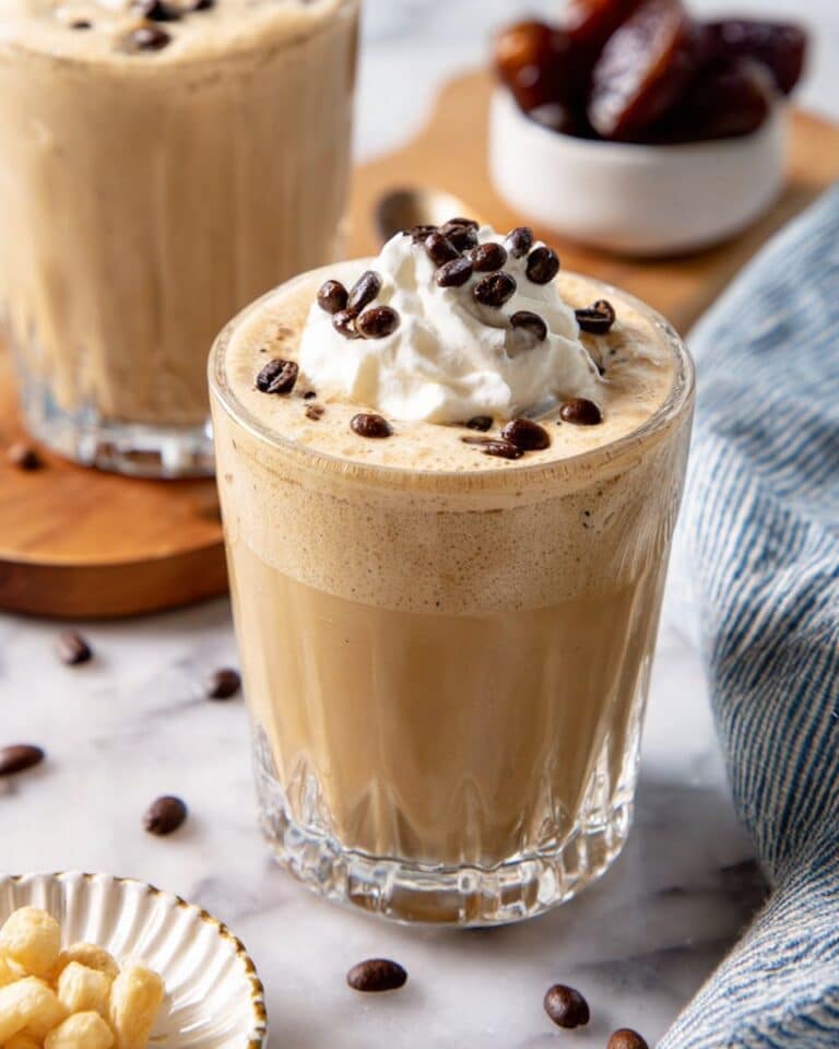 Creamy Coffee Smoothie with Greek Yogurt Recipe