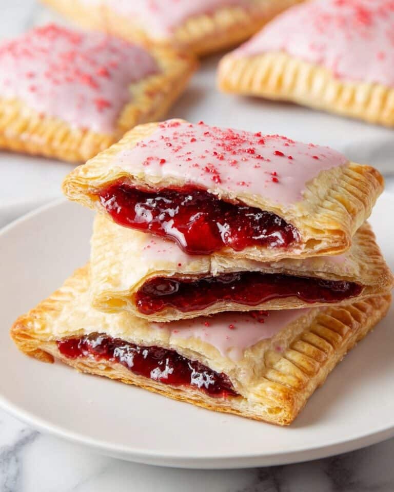 Homemade Gluten-Free Cherry Pop-Tarts with Glaze Recipe
