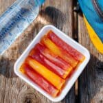 Tie-Dye Mango Strawberry Fruit Leathers Recipe
