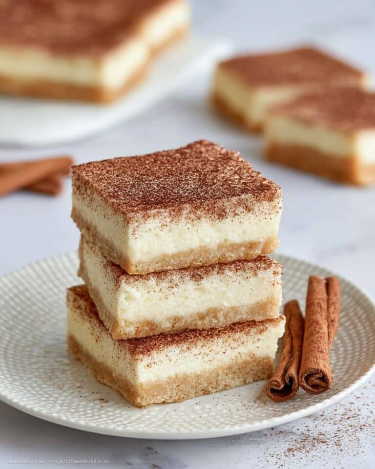 Churro Cheesecake Bars Recipe