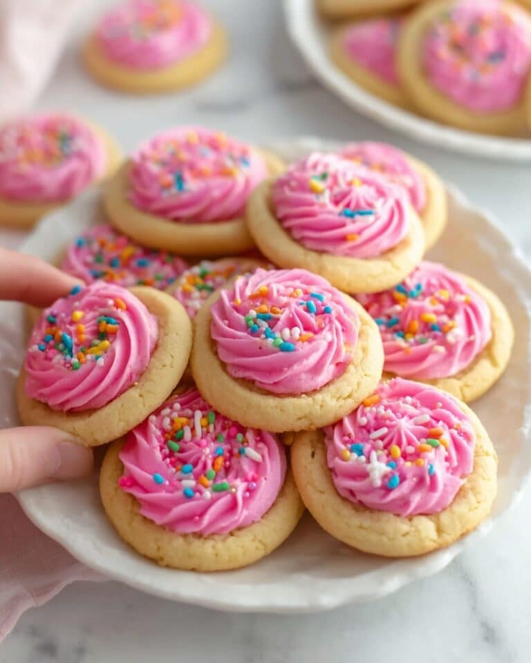 Sugar Cookie Cups with Cream Cheese Buttercream Frosting Recipe