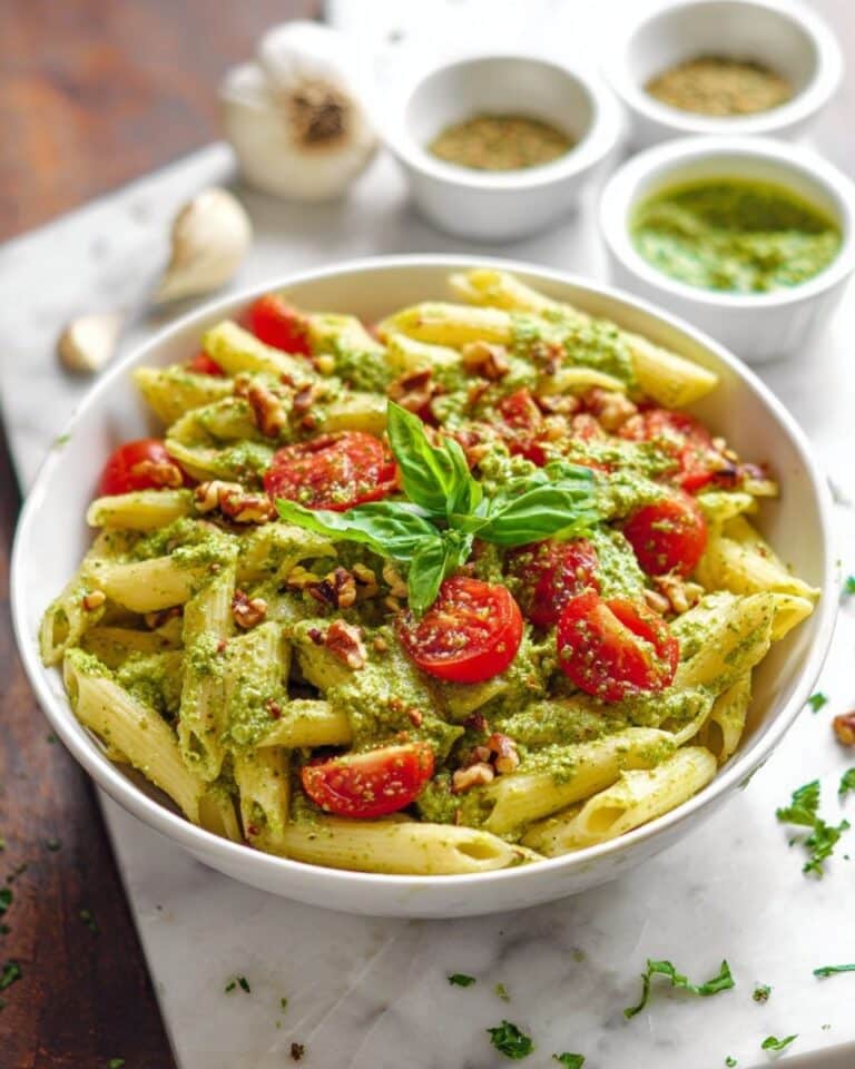 Basil Pesto Pasta Recipe