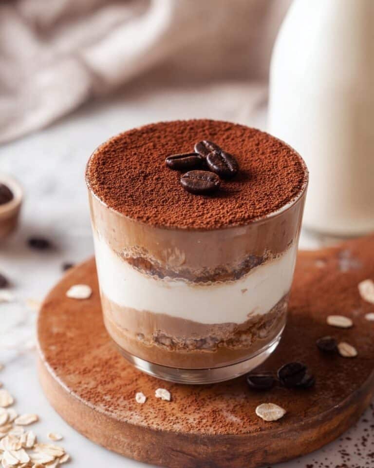 Tiramisu Overnight Oats Recipe