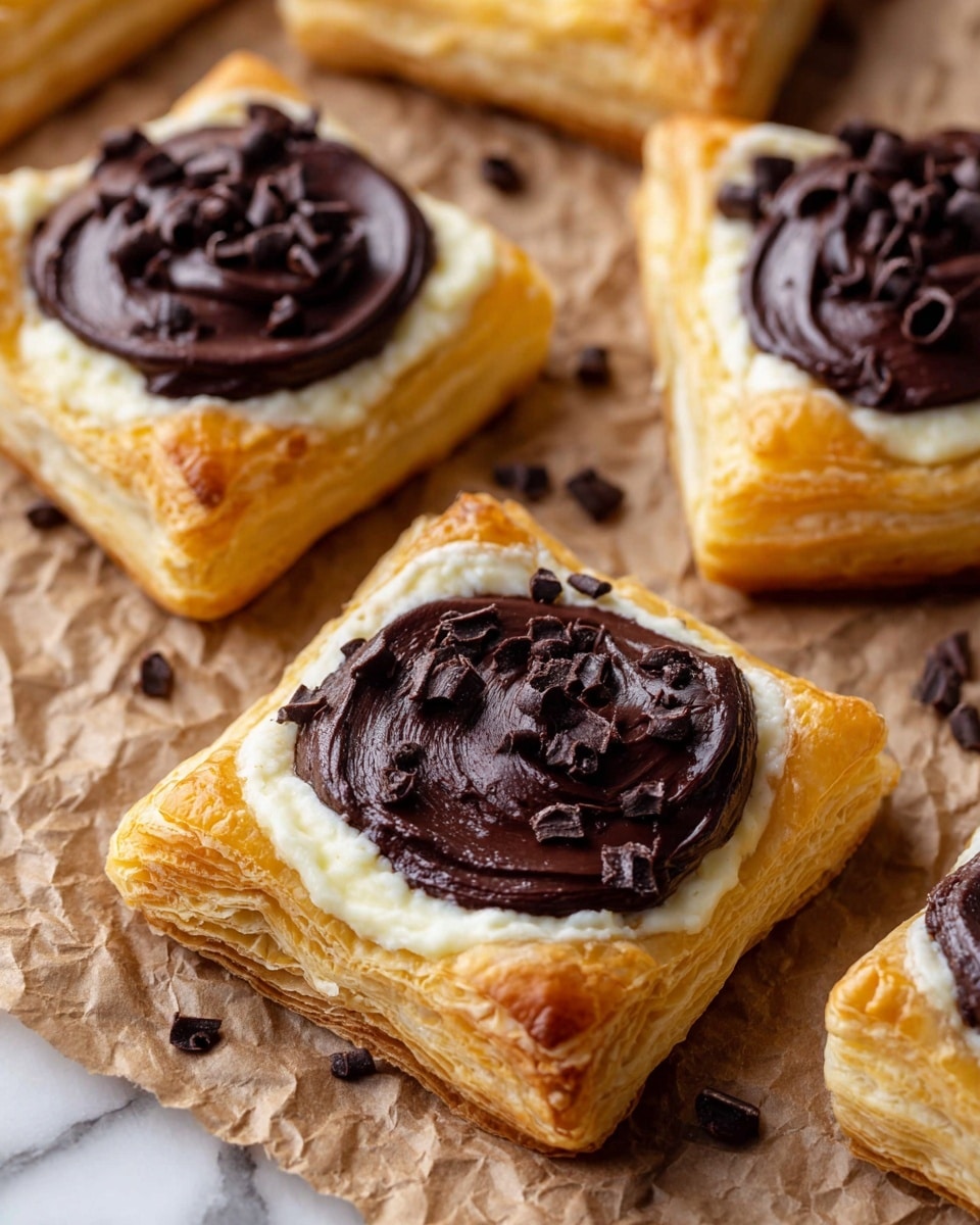 Chocolate Cream Cheese Danish Recipe