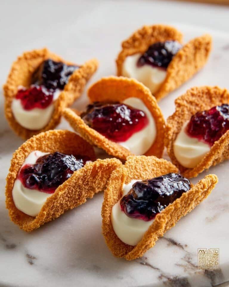 Berrylicious Cheesecake Tacos Recipe