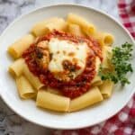 Chicken Ricotta Pasta Bake with Spinach and Marinara Recipe