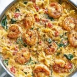 Tuscan Shrimp Pasta Recipe