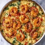 One Pot Marry Me Shrimp and Orzo Pasta Recipe