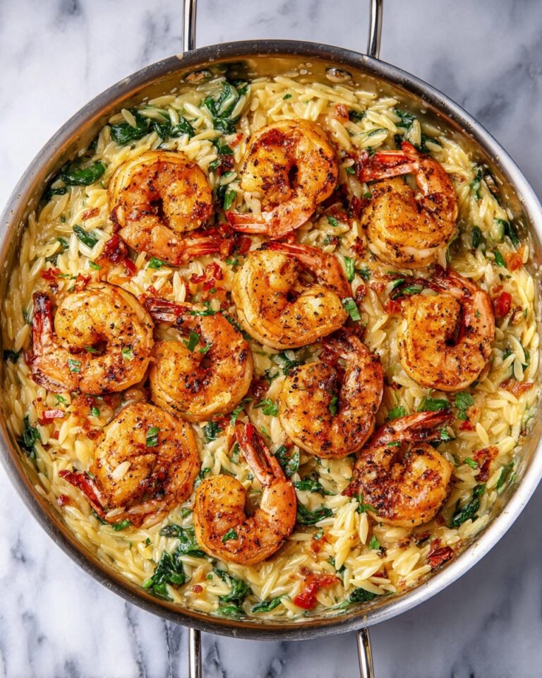 One Pot Marry Me Shrimp and Orzo Pasta Recipe