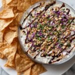 Gluten-Free Hoisin Chicken 7 Layer Dip Recipe