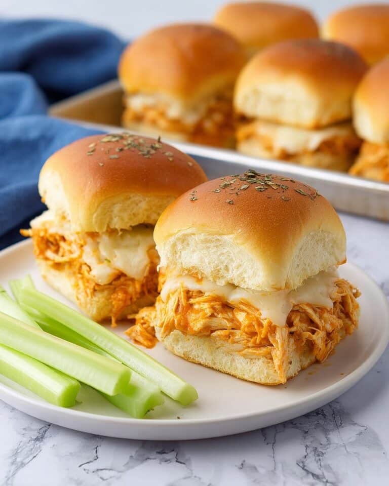 Buffalo Chicken Sliders Recipe