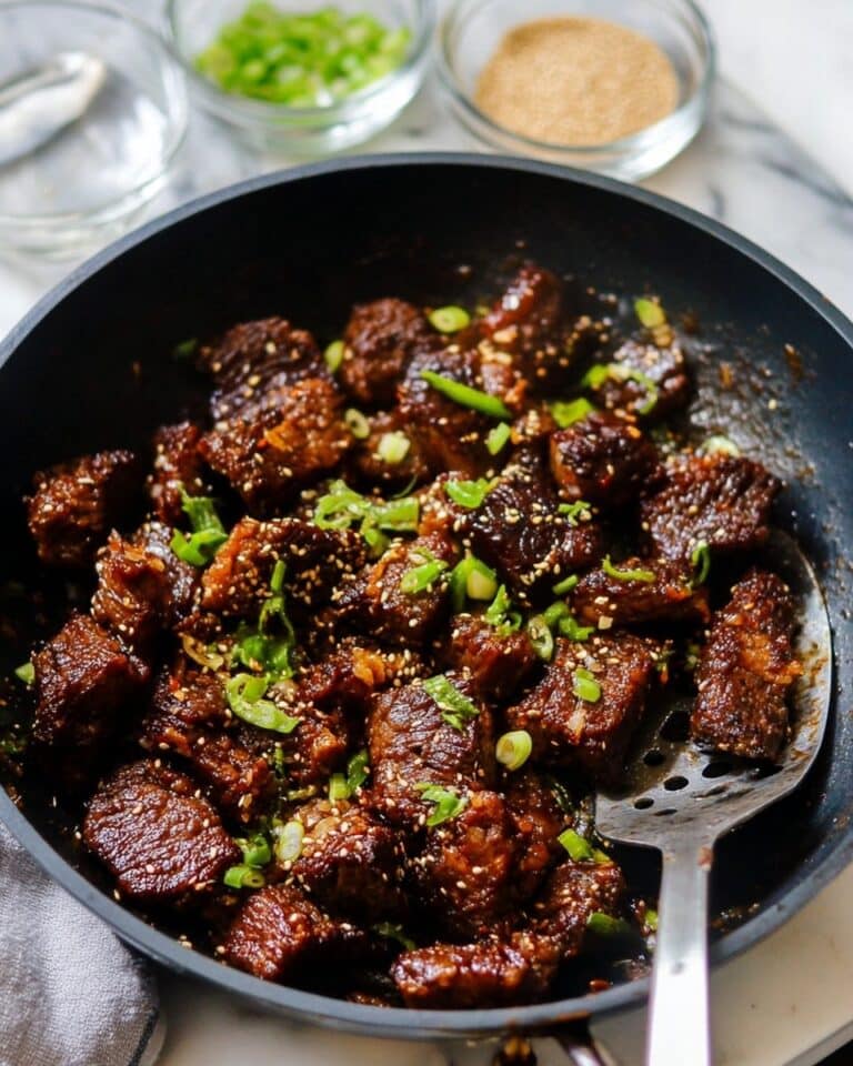 Easy Korean Steak Bites Recipe
