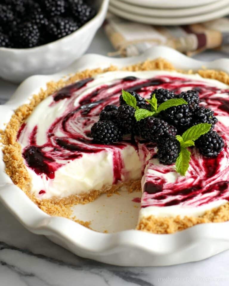 Blackberry Lemonade Pie Recipe
