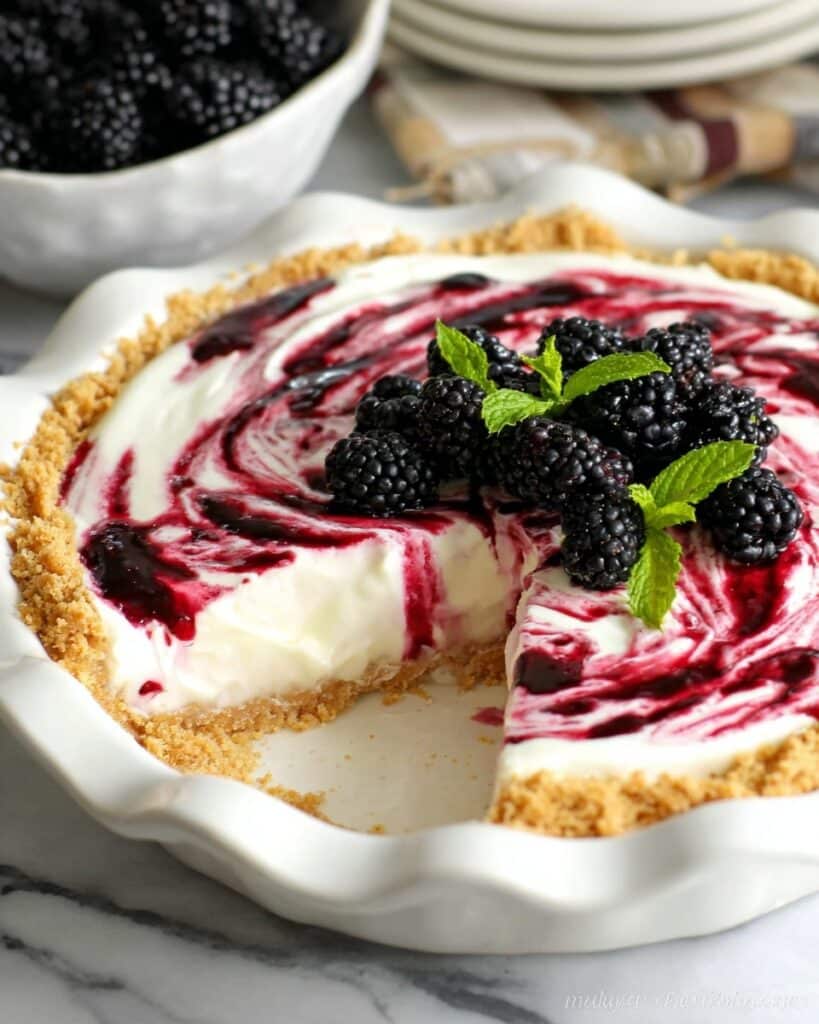 Blackberry Lemonade Pie Recipe