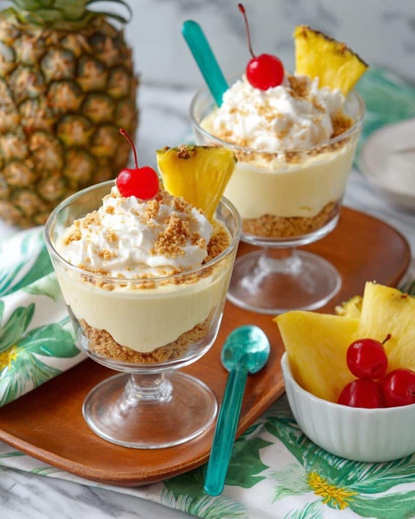 Pina Colada Cheesecake Mousse Recipe