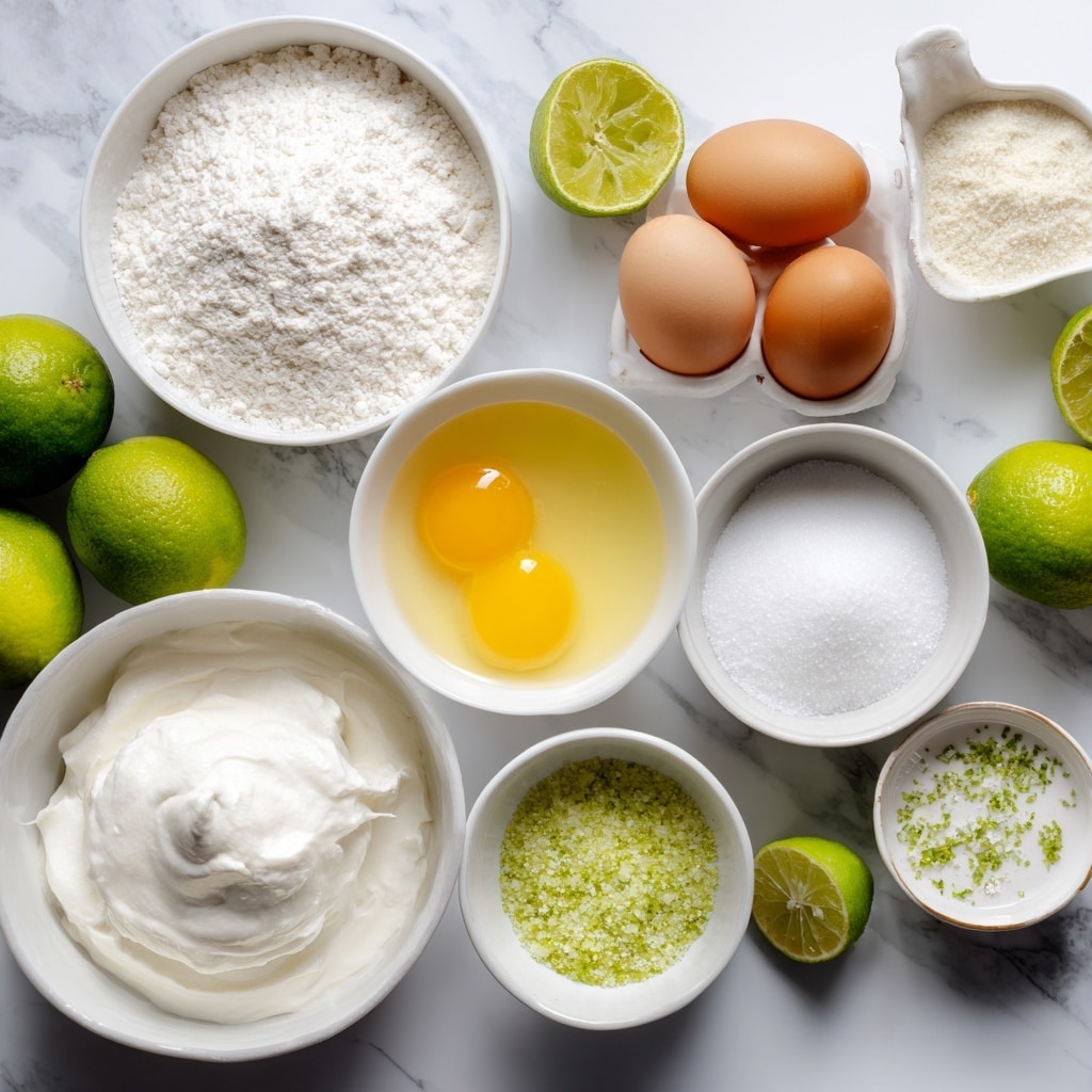 Perfect Key Lime Angel Food Cake Recipe - Recipe Image
