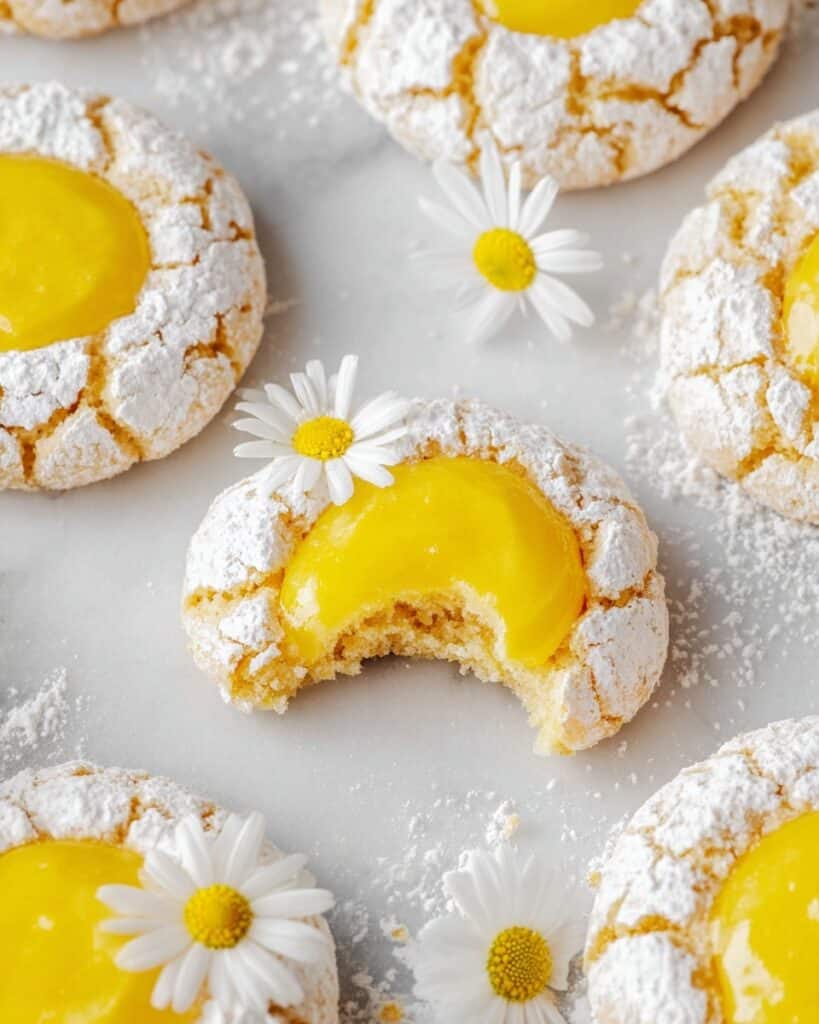 Lemon Curd Thumbprint Cookies Recipe