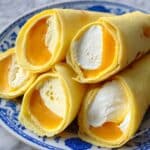 Pillowy Mango Pancakes with Whipped Chantilly Cream Recipe