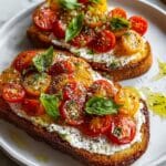 Savory Ricotta & Tomato Toast Recipe