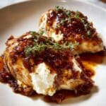 Slow Cooker Chicken with Fig Jam and Goat Cheese Recipe