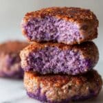 Purple Sweet Potato Pan-Fried Mochi Recipe
