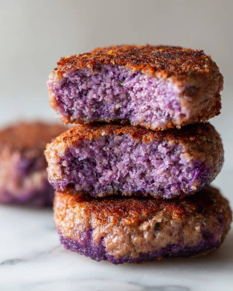 Purple Sweet Potato Pan-Fried Mochi Recipe