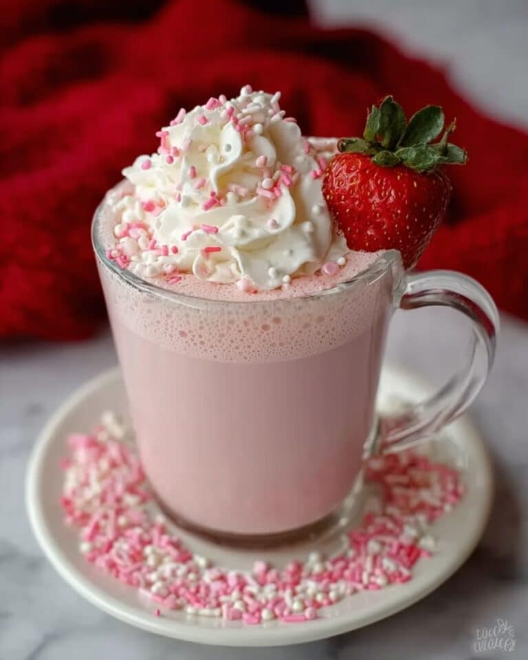 Pink Hot Chocolate Recipe