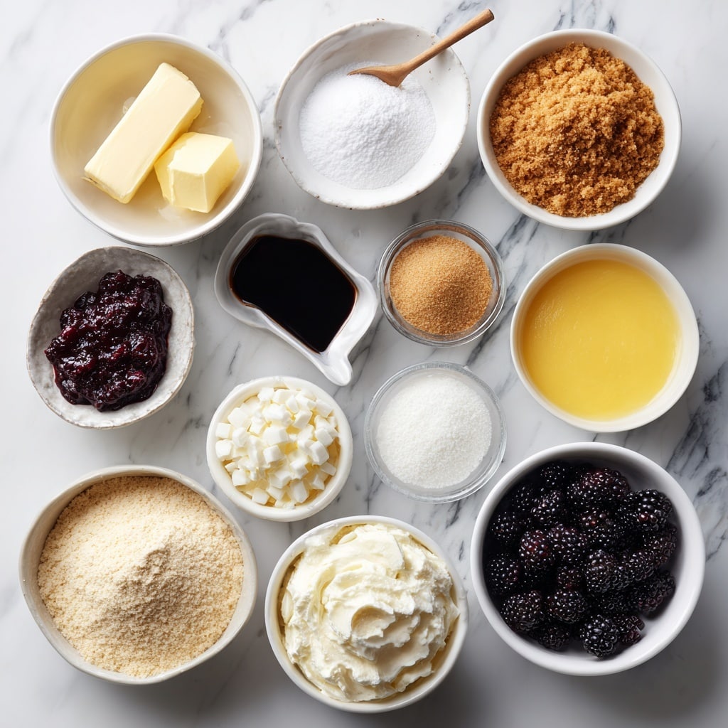 Piña Colada Cupcakes with Blackberry Frosting Recipe - Recipe Image