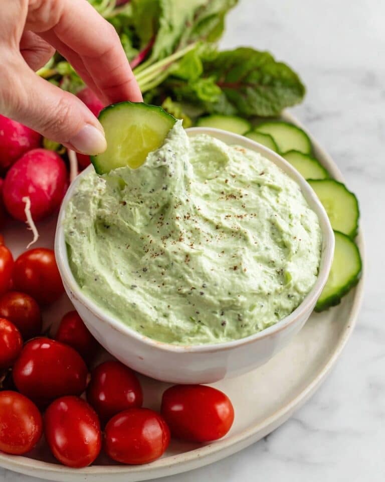 Green Goddess Cottage Cheese Dip Recipe