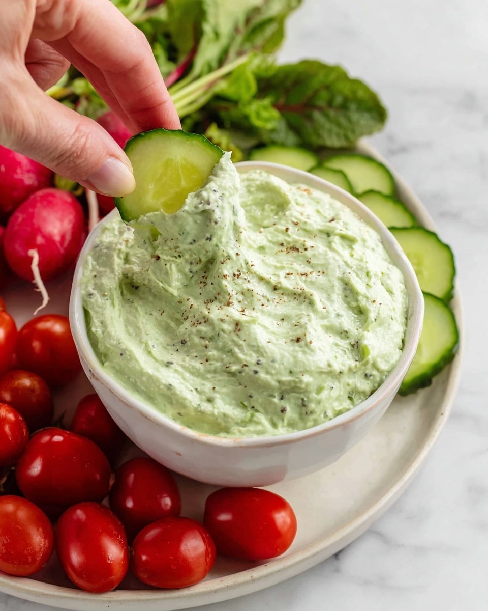Green Goddess Cottage Cheese Dip Recipe