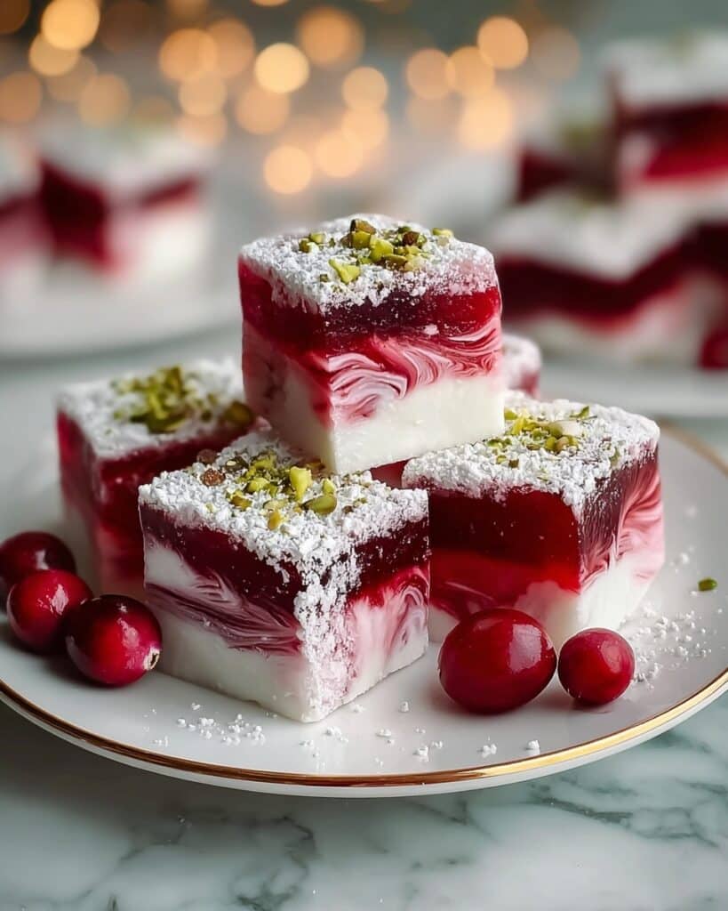 Irresistible Cranberry-Rose Turkish Delight Recipe Perfect for Holidays Recipe