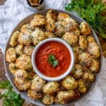 Tortellini Party Snacks with Marinara Dipping Sauce Recipe