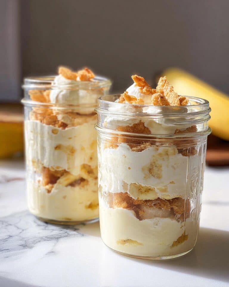 Healthy Protein Banana Pudding with No Sugar Added Recipe