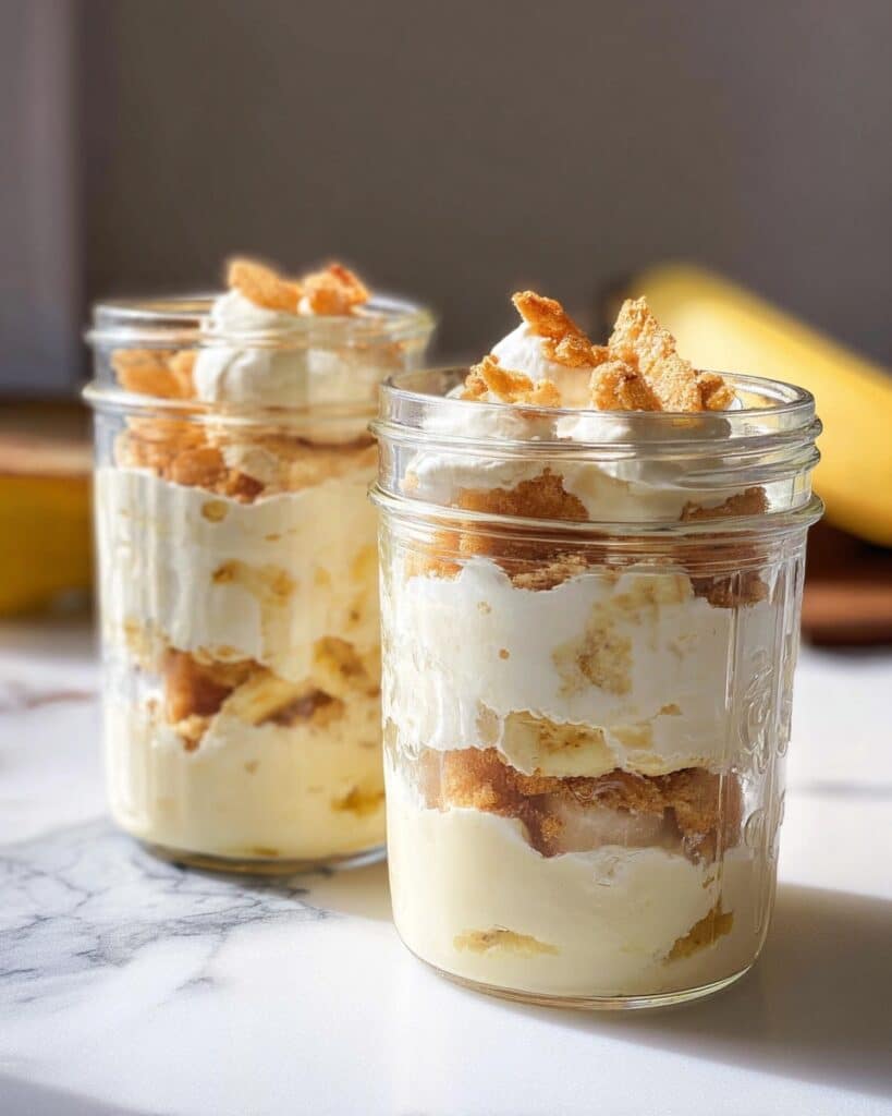 Healthy Protein Banana Pudding with No Sugar Added Recipe