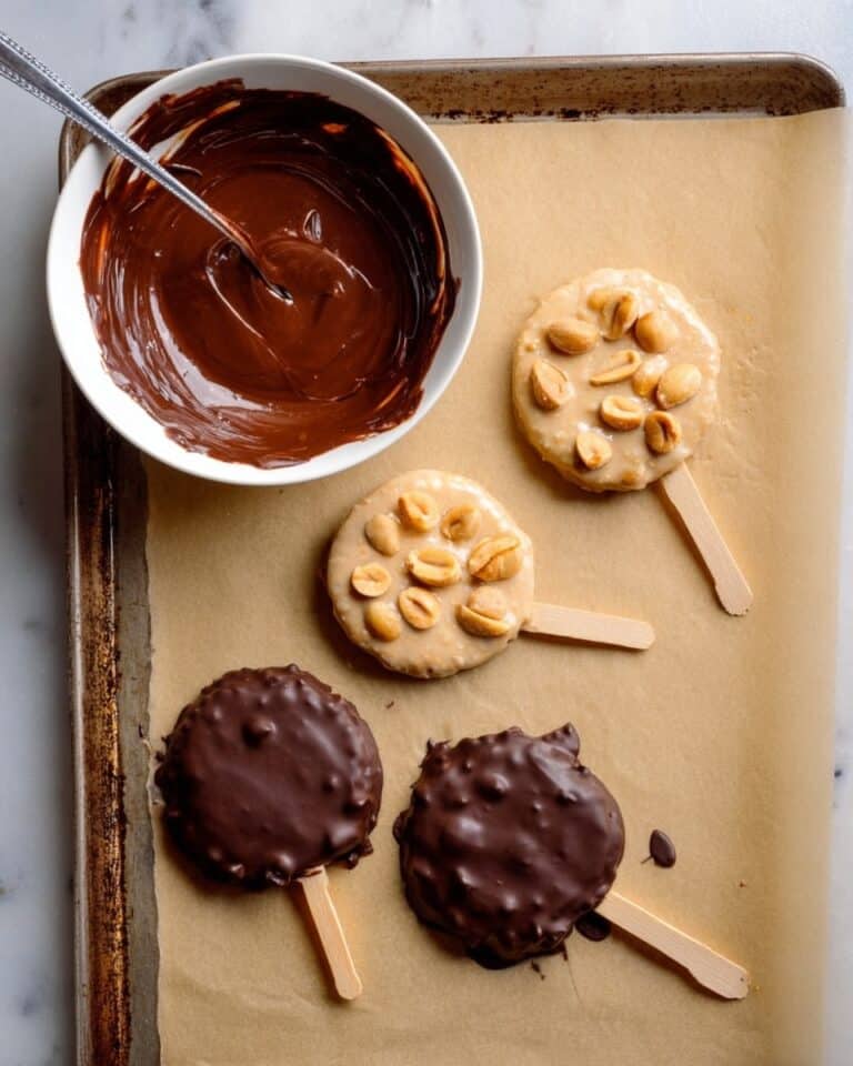 No-Churn Peanut Butter Yogurt Buster Bars Recipe