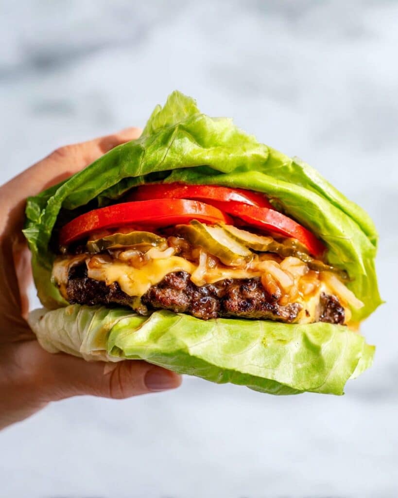 In-N-Out Lettuce Burger Recipe