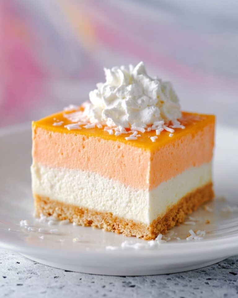 Orange Creamsicle Dream Bars Recipe