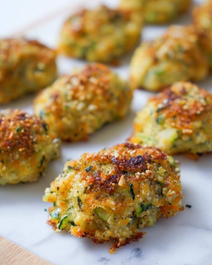 Easy and Healthy Zucchini Tots Recipe