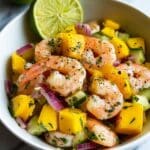 Mango Shrimp Ceviche: A Refreshing No-Cook Salad in 10 Minutes Recipe