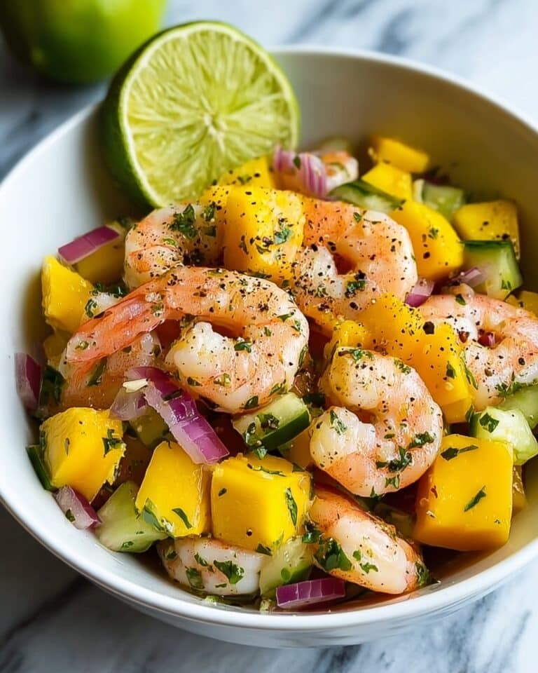 Mango Shrimp Ceviche: A Refreshing No-Cook Salad in 10 Minutes Recipe