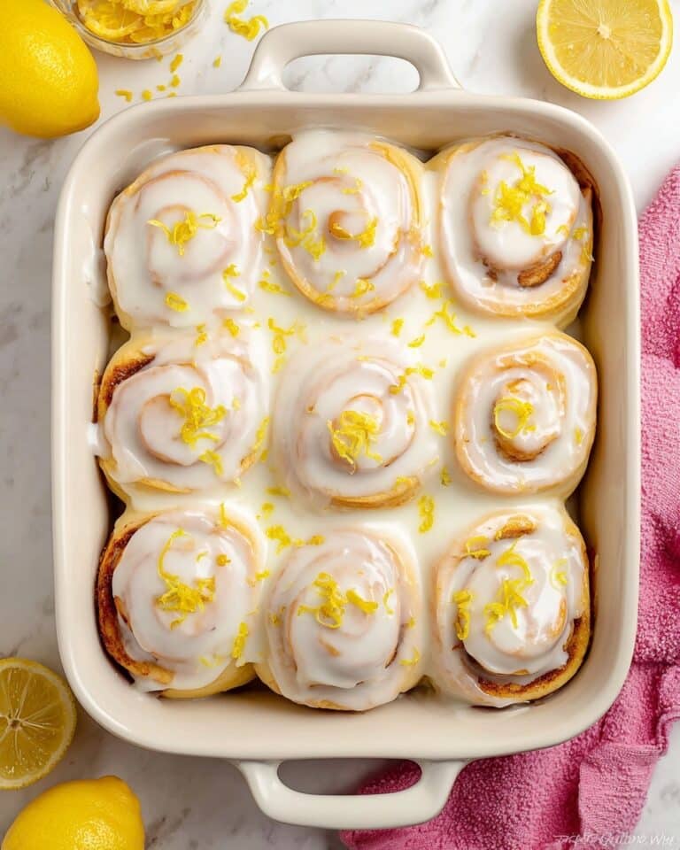 Lemon Sweet Rolls Recipe