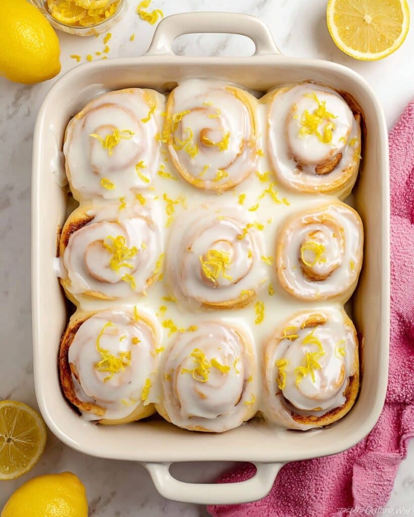Lemon Sweet Rolls Recipe